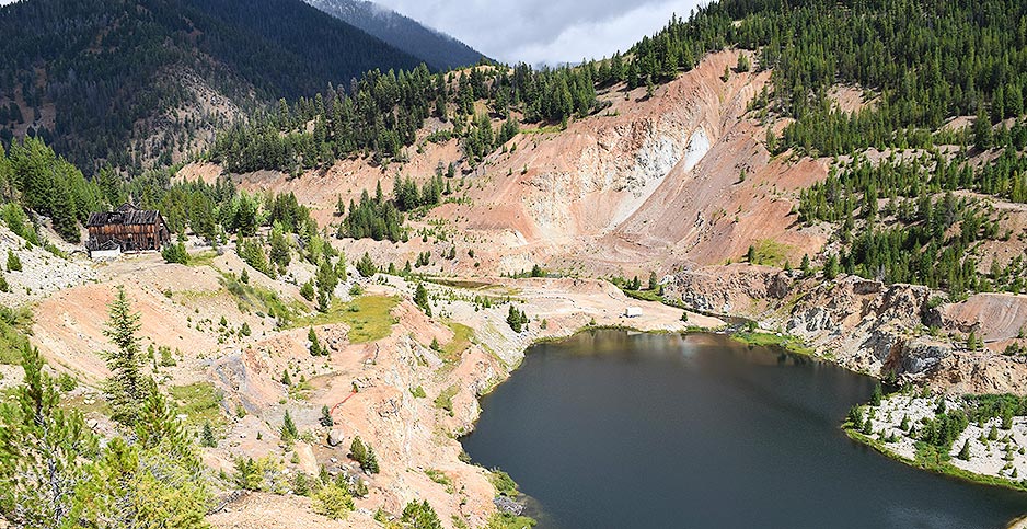 The proposed site of the Stibnite Gold Project in central Idaho. The proposed site of the Stibnite Gold Project in central Idaho.