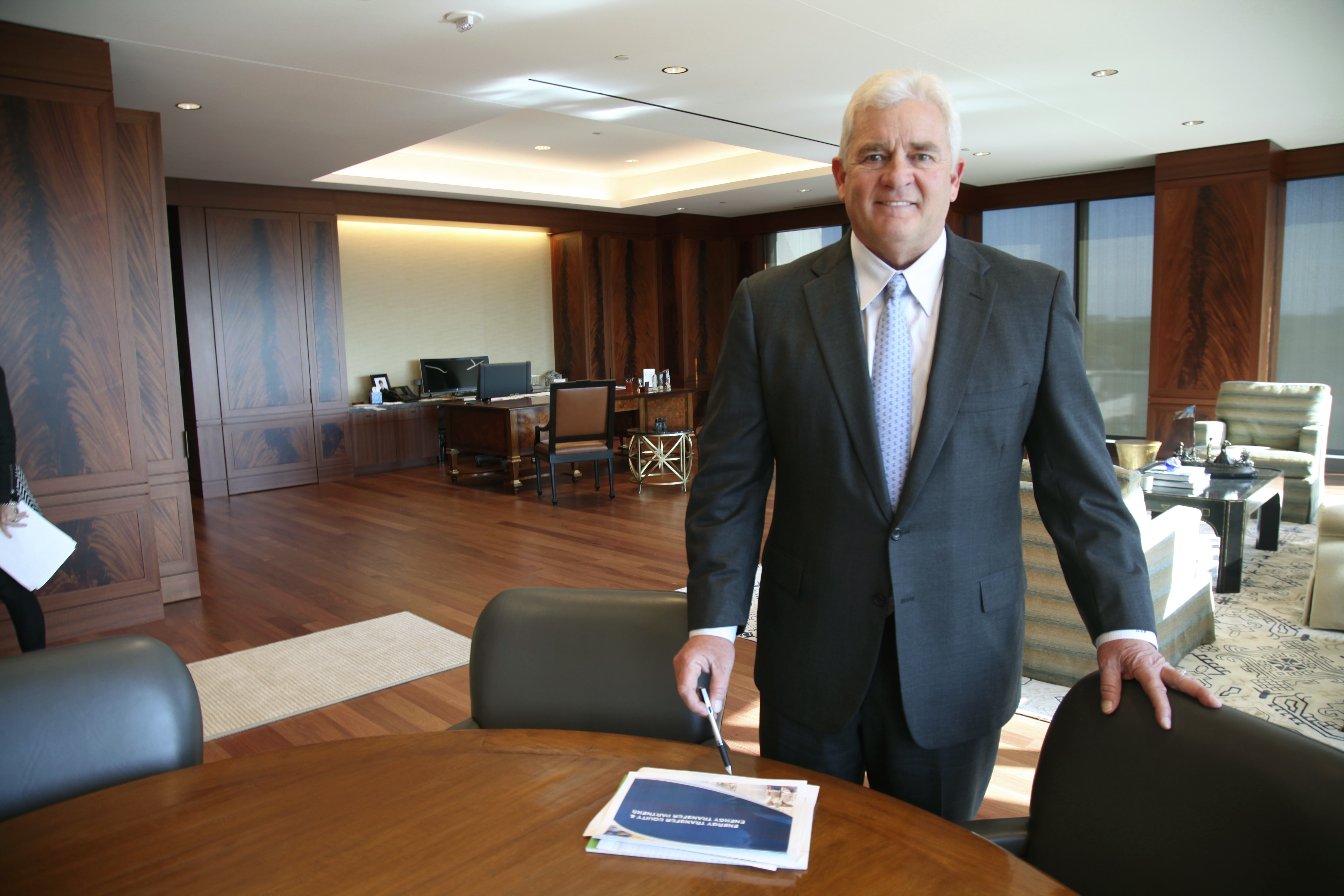 Energy Transfer's Kelcy Warren poses for a portrait in 2016 in Dallas. Energy Transfer's Kelcy Warren poses for a portrait in 2016 in Dallas.